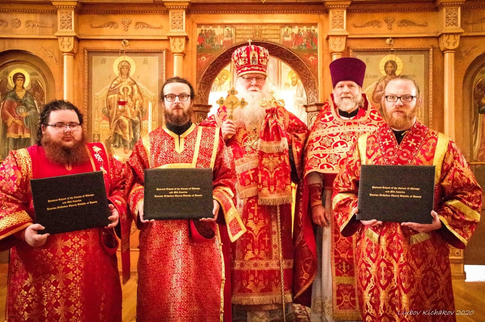 Ставленники с дипломами Пастырского училища
